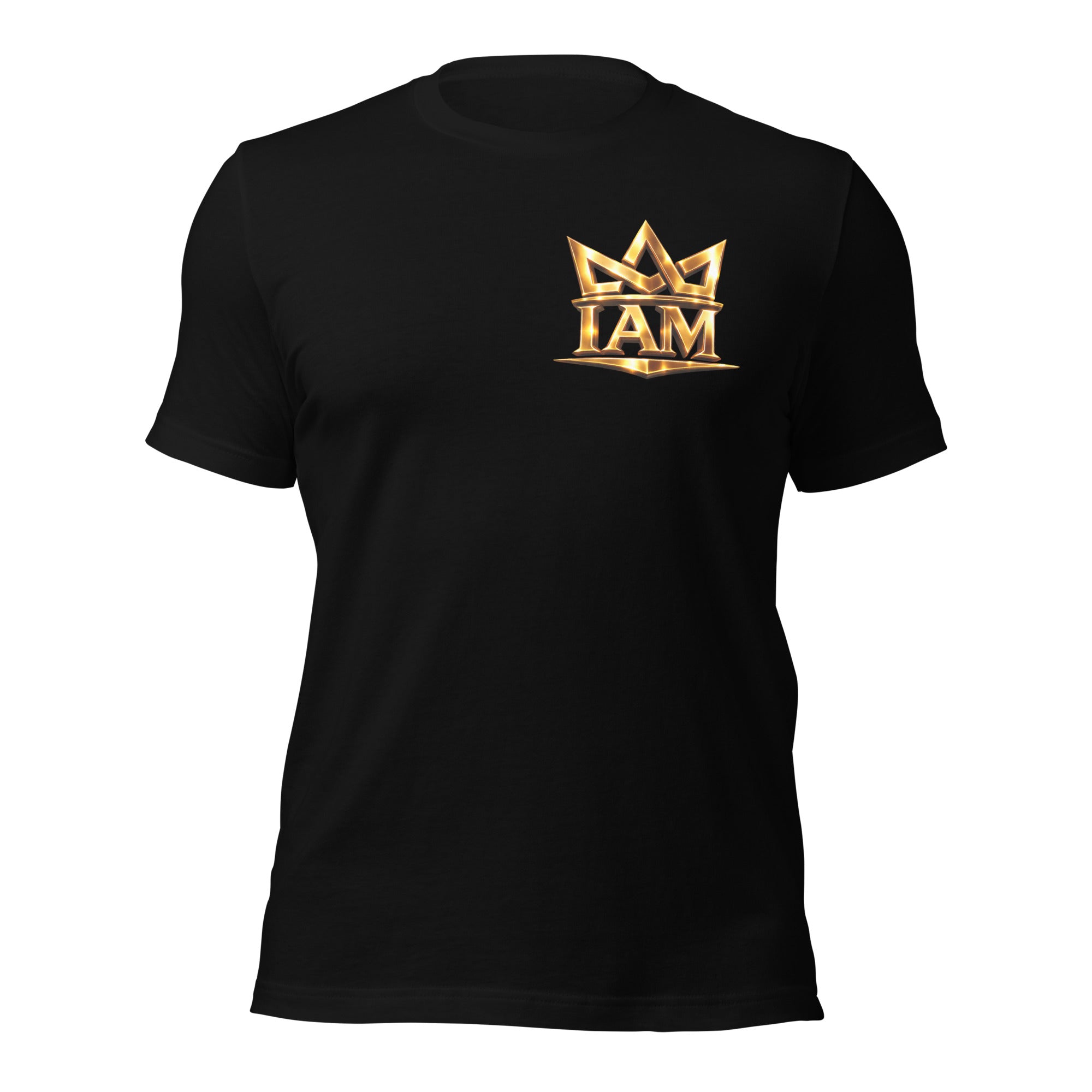 I AM UNSTOPPABLE #1 Championship Tee - Black/Gold